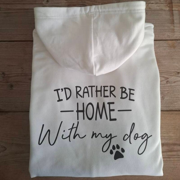 Basic hoodie - I'd rather be