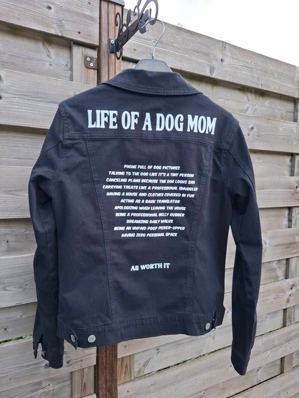 Vintage zwart jasje maat M