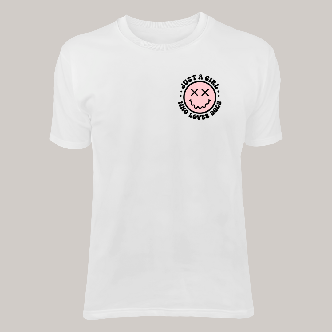 Basic shirt | Just a girl Smiley