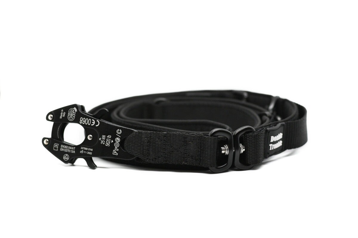 K9 Double Trouble hondenriem - Black