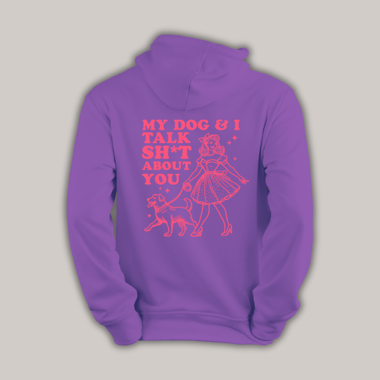 Basic hoodie - My dog & I