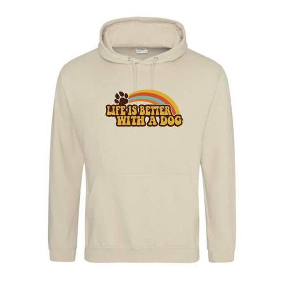 Life is better hoodie