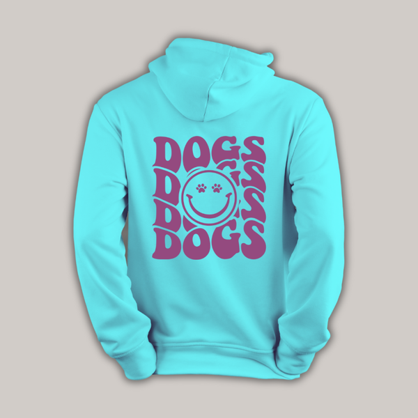Basic hoodie - Dogs smiley