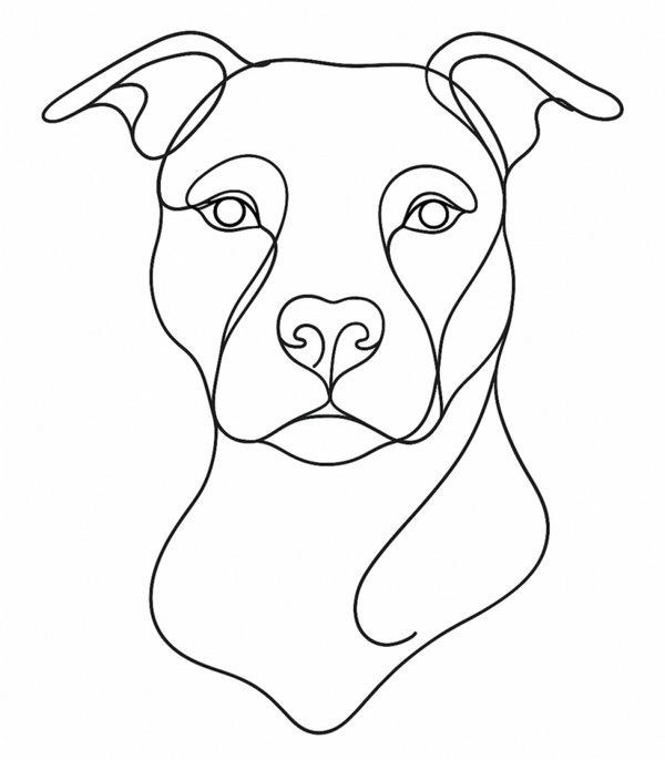 Lijntekening minimalistisch