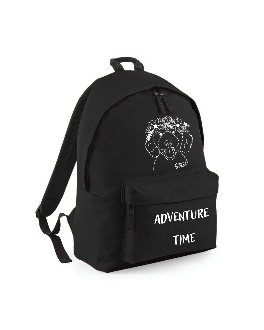 Custom - Rugzak canvas - Floral