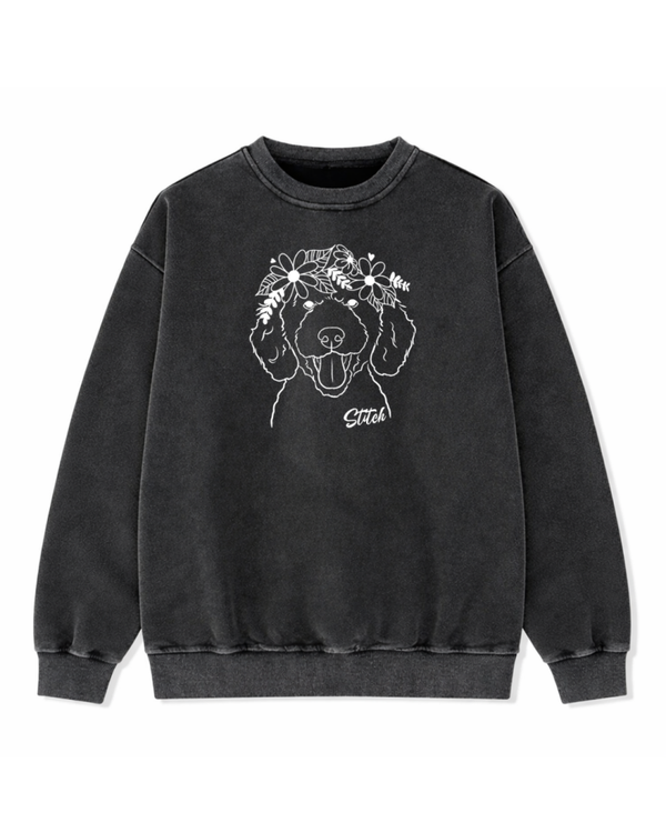 Custom - Vintage sweater - Floral