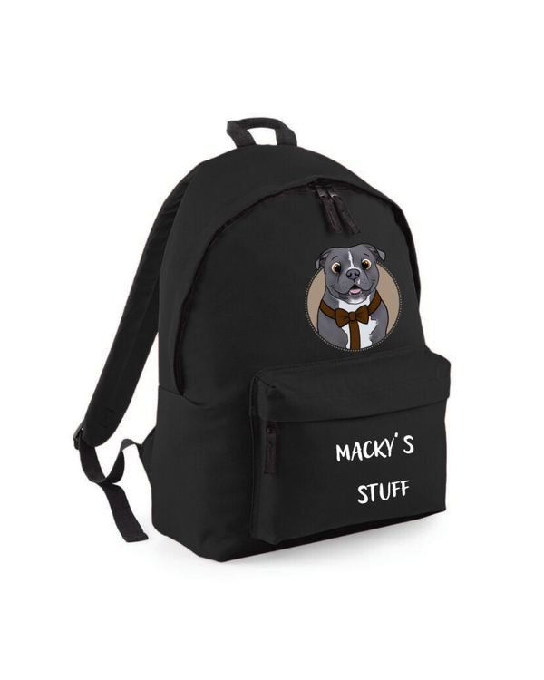 Custom - Rugzak canvas - Cartooneyes