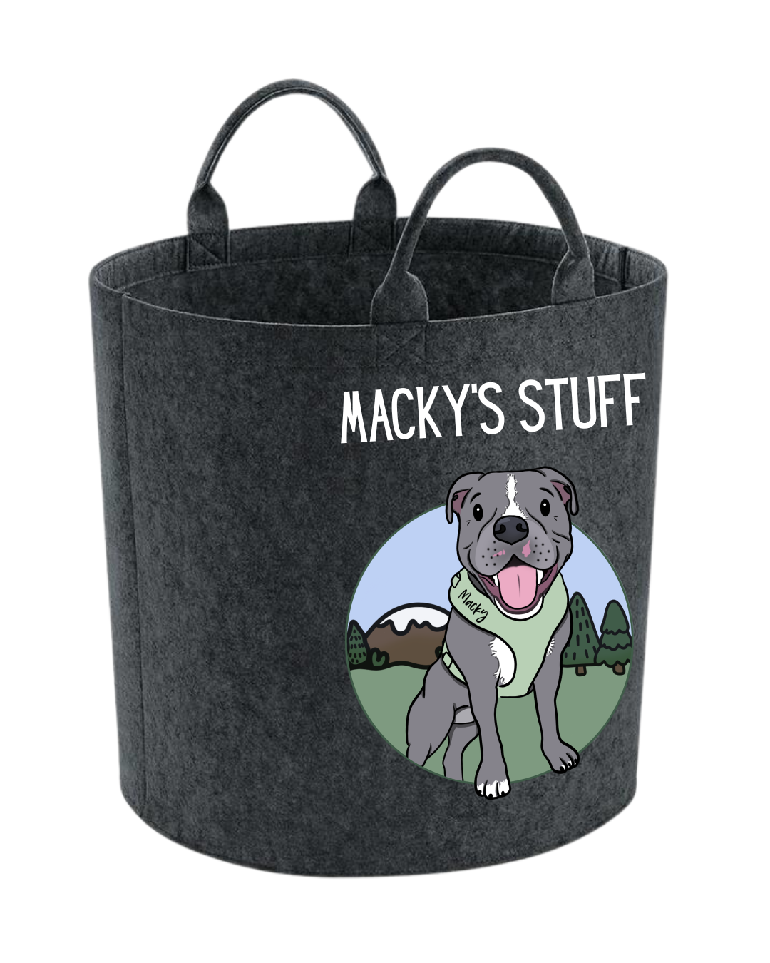 Custom - Speelgoed mand - Doodle