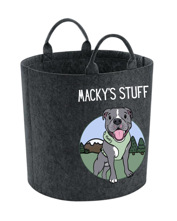 Custom - Speelgoed mand - Doodle