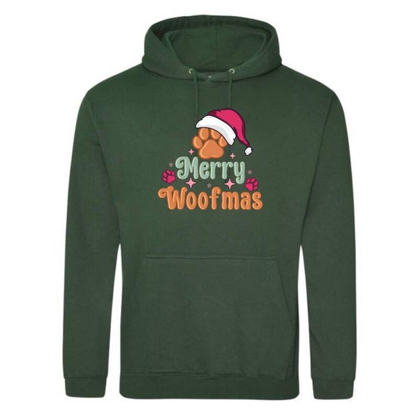 Hoodie kerst - Merry Woofmas