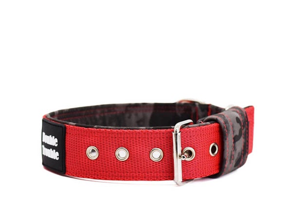 Collar CLASSIC PRO - military red