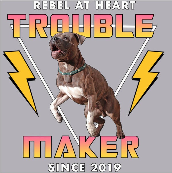 Foto bewerking “Trouble Maker”