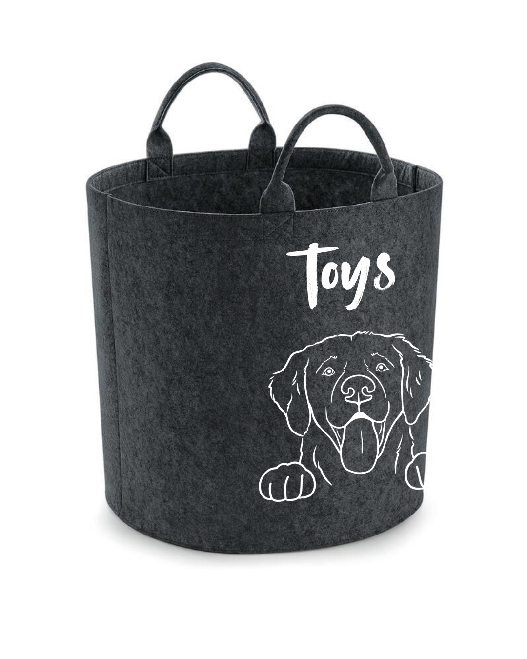 Custom - Speelgoed mand - Lineart pootjes