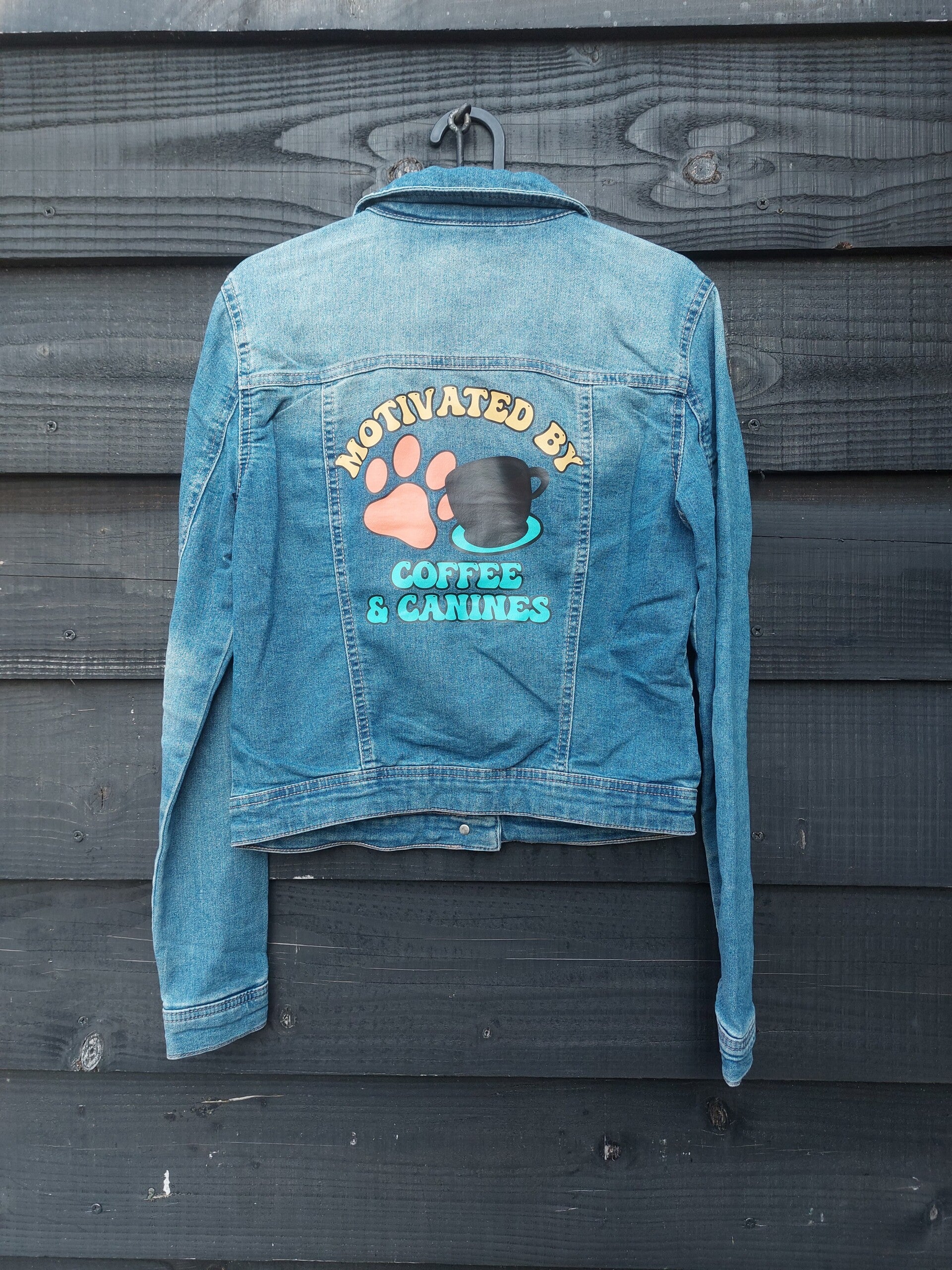 Spijkerjas blauw maat 34