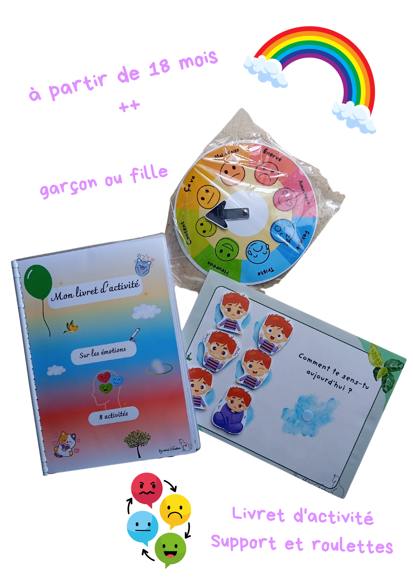 Le pack " Des émotions" 🥰🥹😭