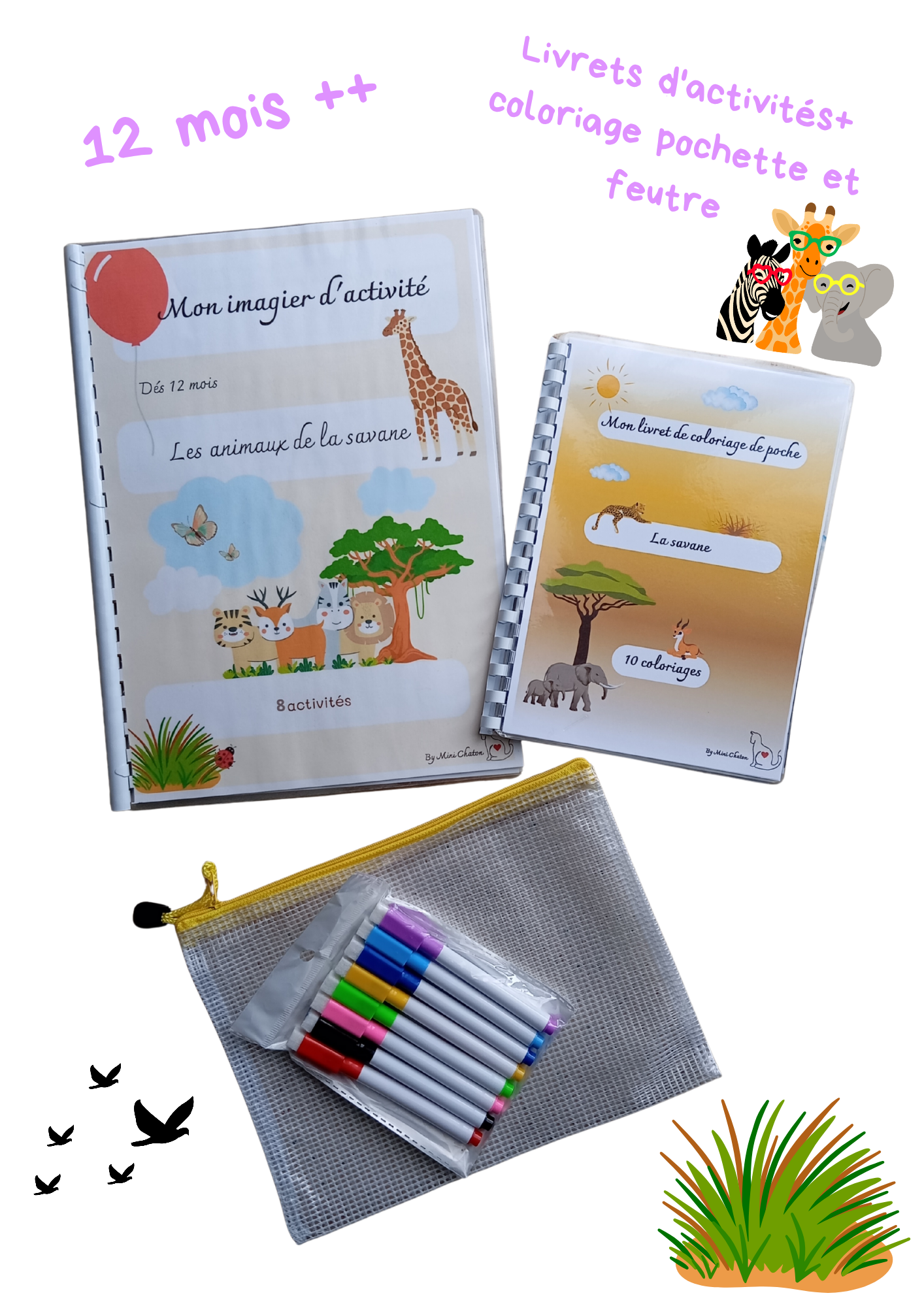 Le pack " La savane" 🦒