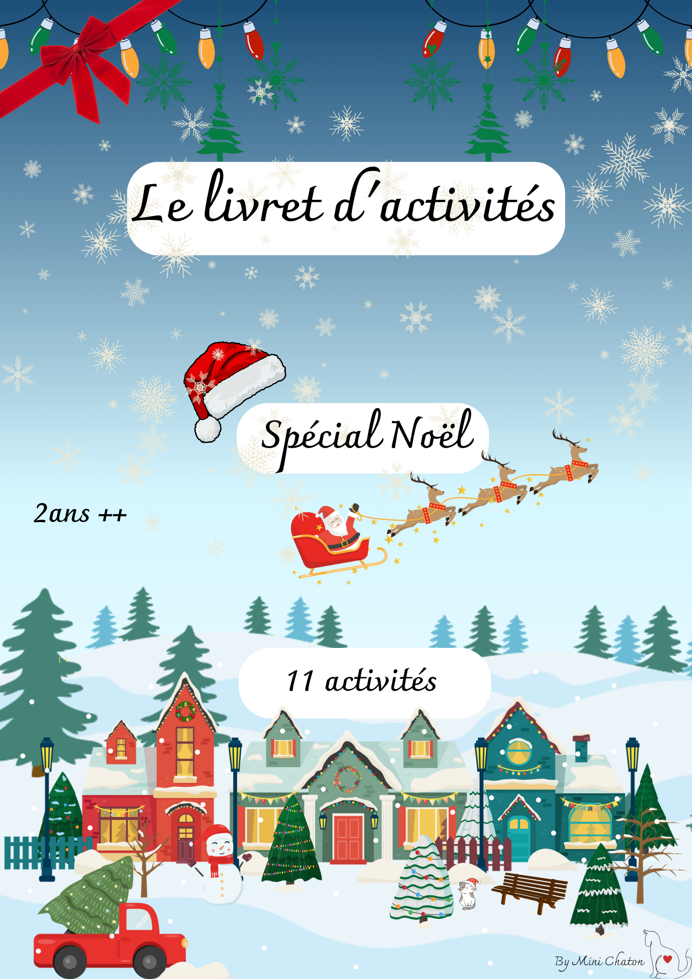 Le livret d'activité "Spécial Noël" 🎄✨