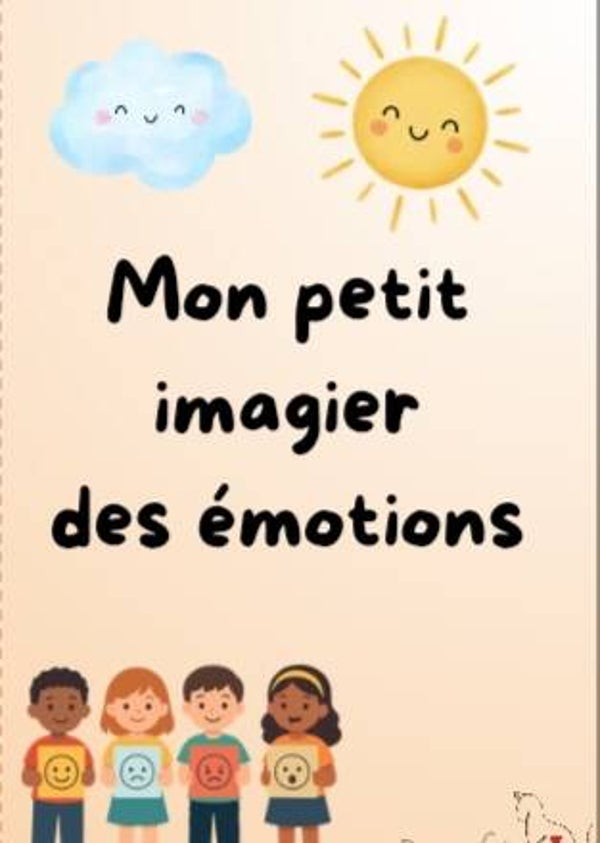 Mon petit imagier des émotions 🙈🙉🙊