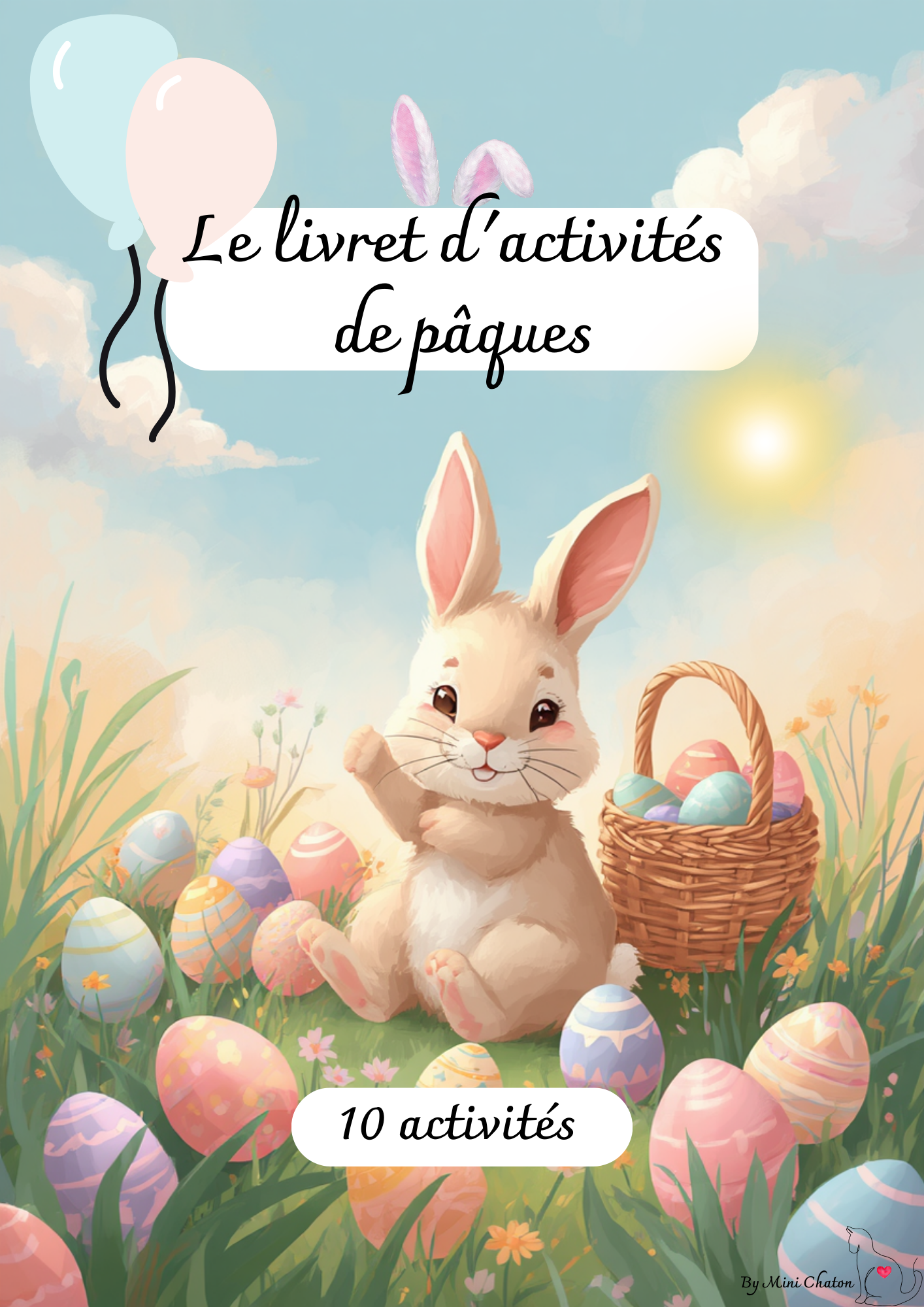 Le livret d'activité de Pâques 🐰✨