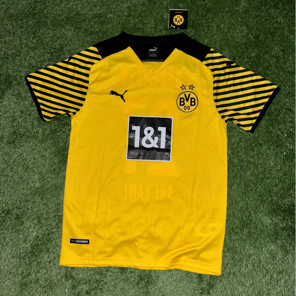 Borussia Dortmund Retro Home Kit  -  ADEYAMI 27