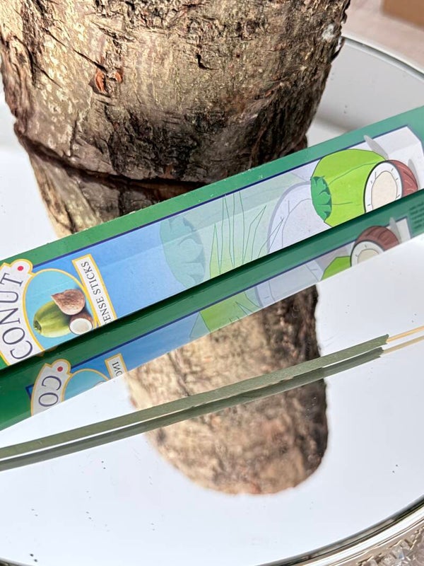 Baton d'encens  lot de 10 noix de coco