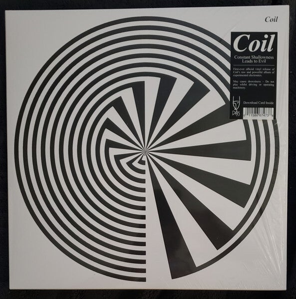 Coil – Constant Shallowness Leads To Evil Green [Transparent] VINYL