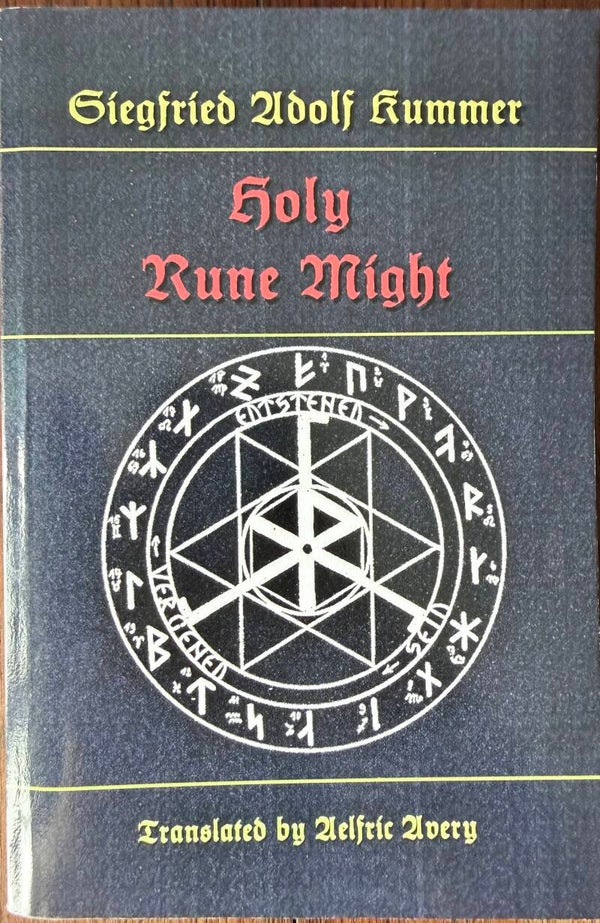Holy Rune Might by Kummer, Siegfried paperback NEW