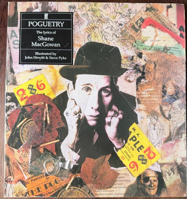 Poguetry: The Lyrics of Shane Macgowan RARE FIRST EDITION