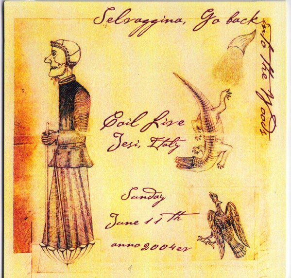 COIL - SELVAGGINA, GO BACK INTO THE WOODS CD