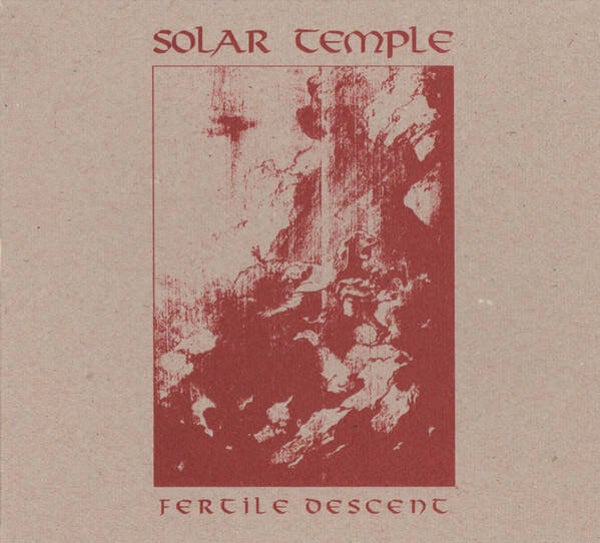 Solar Temple – Fertile Descent CD