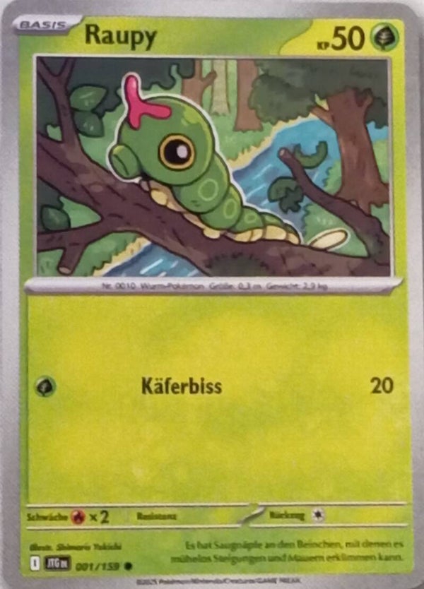 Raupy JTG 001/159