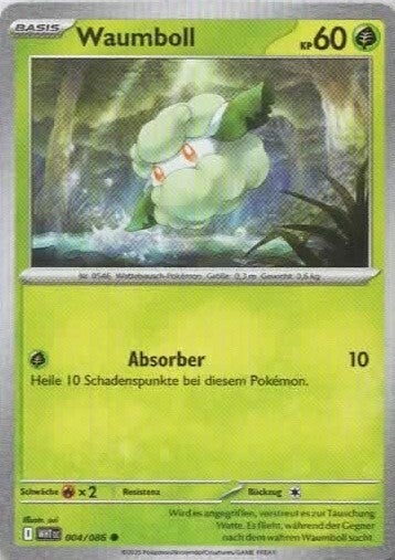 Waumboll WHT-004/086