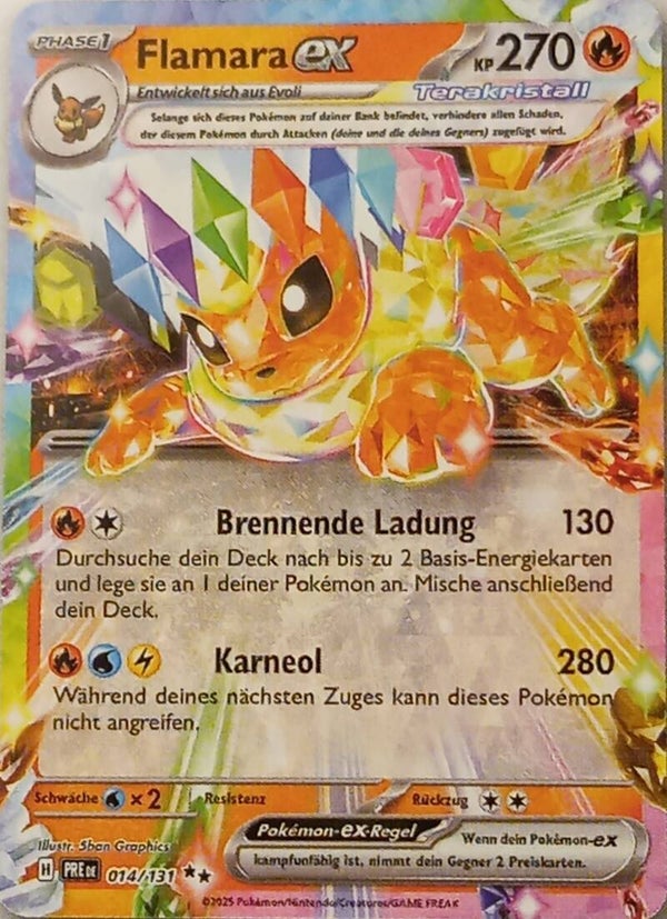 Flamara EX PRE 014/131