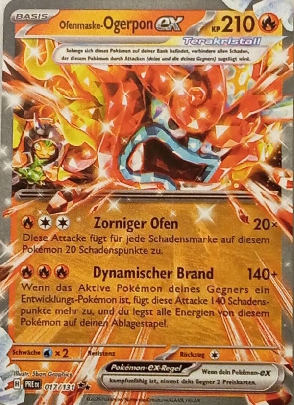 Ofenmaske Ogerpon EX PRE017