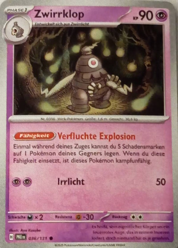 Zwirrklop PRE 036/131