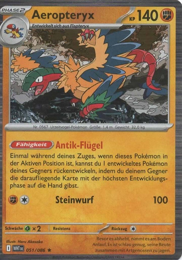 Aeropteryx WHT-051/086