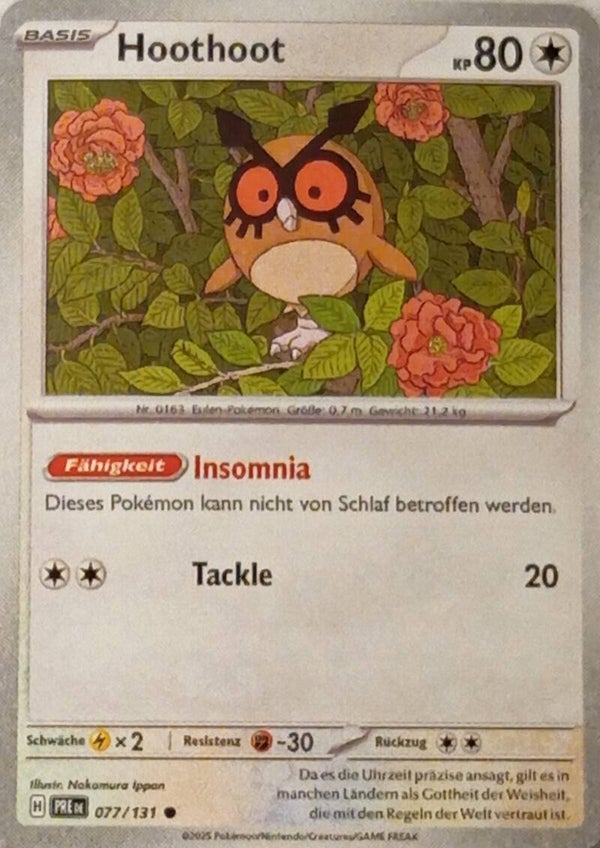 Hoothoot PRE 077/131