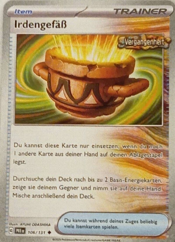 Irdengefäß PRE 106/131