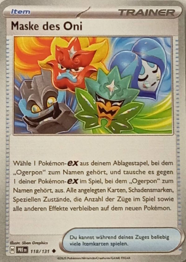 Maske des Oni PRE 118/131