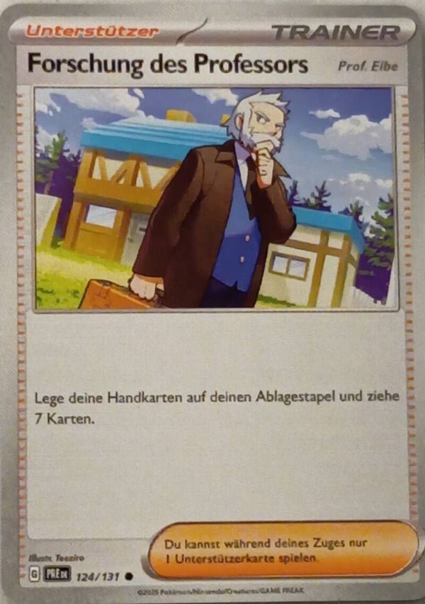 Forschung des Professors Prof. Eibe PRE 124/131