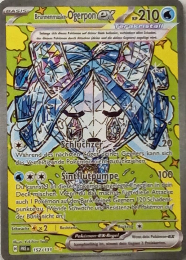 Brunnenmaske Ogerpon EX PRE 152