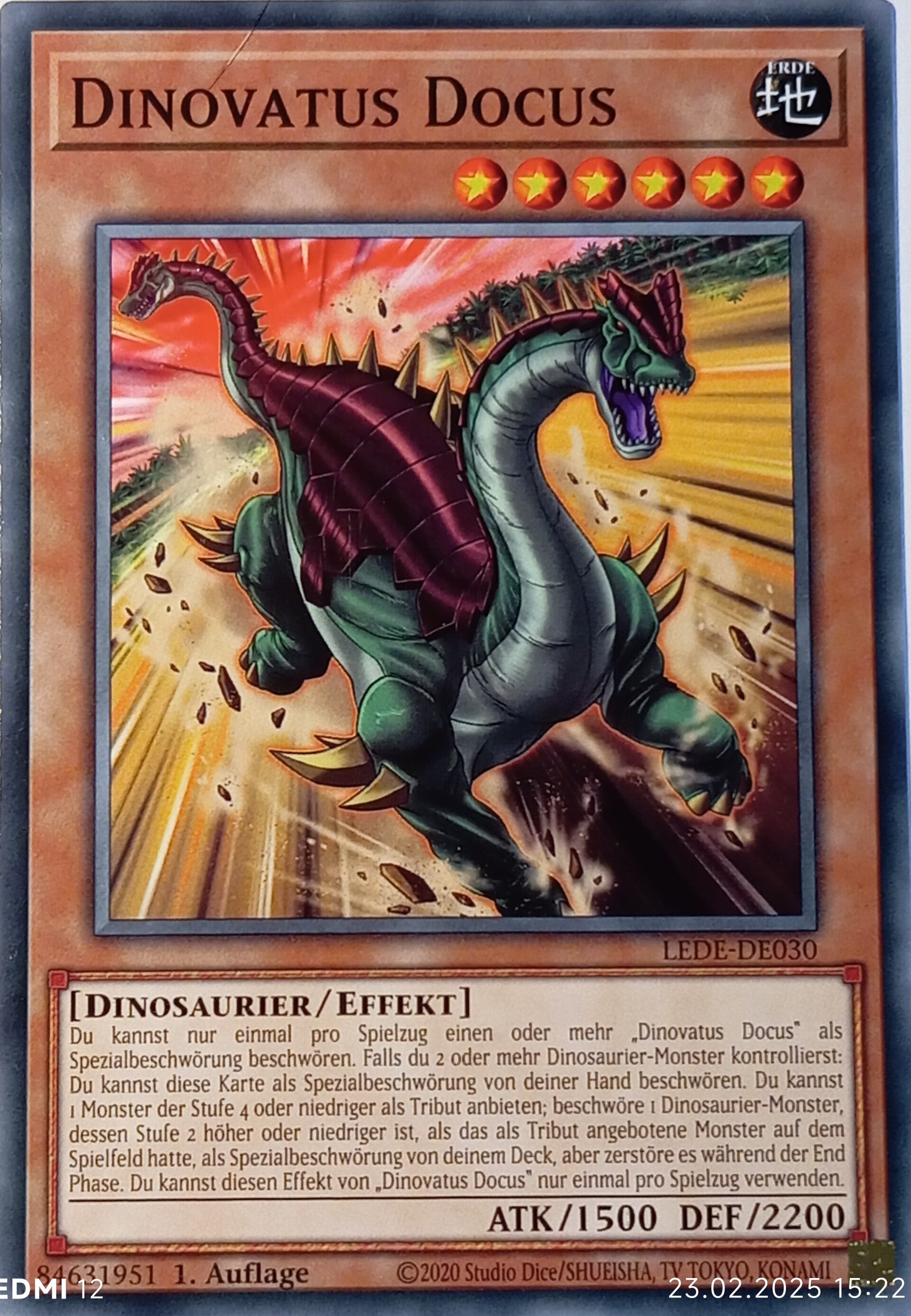 Dinovatus Docus LEDE-DE030