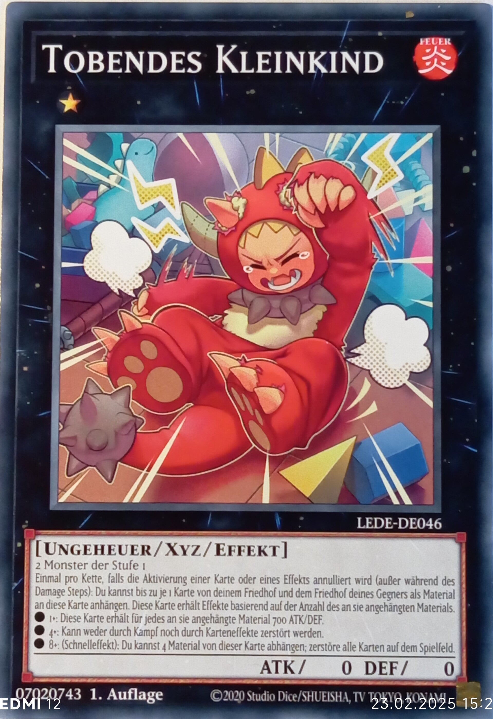 Tobendes Kleinkind LEDE-DE046