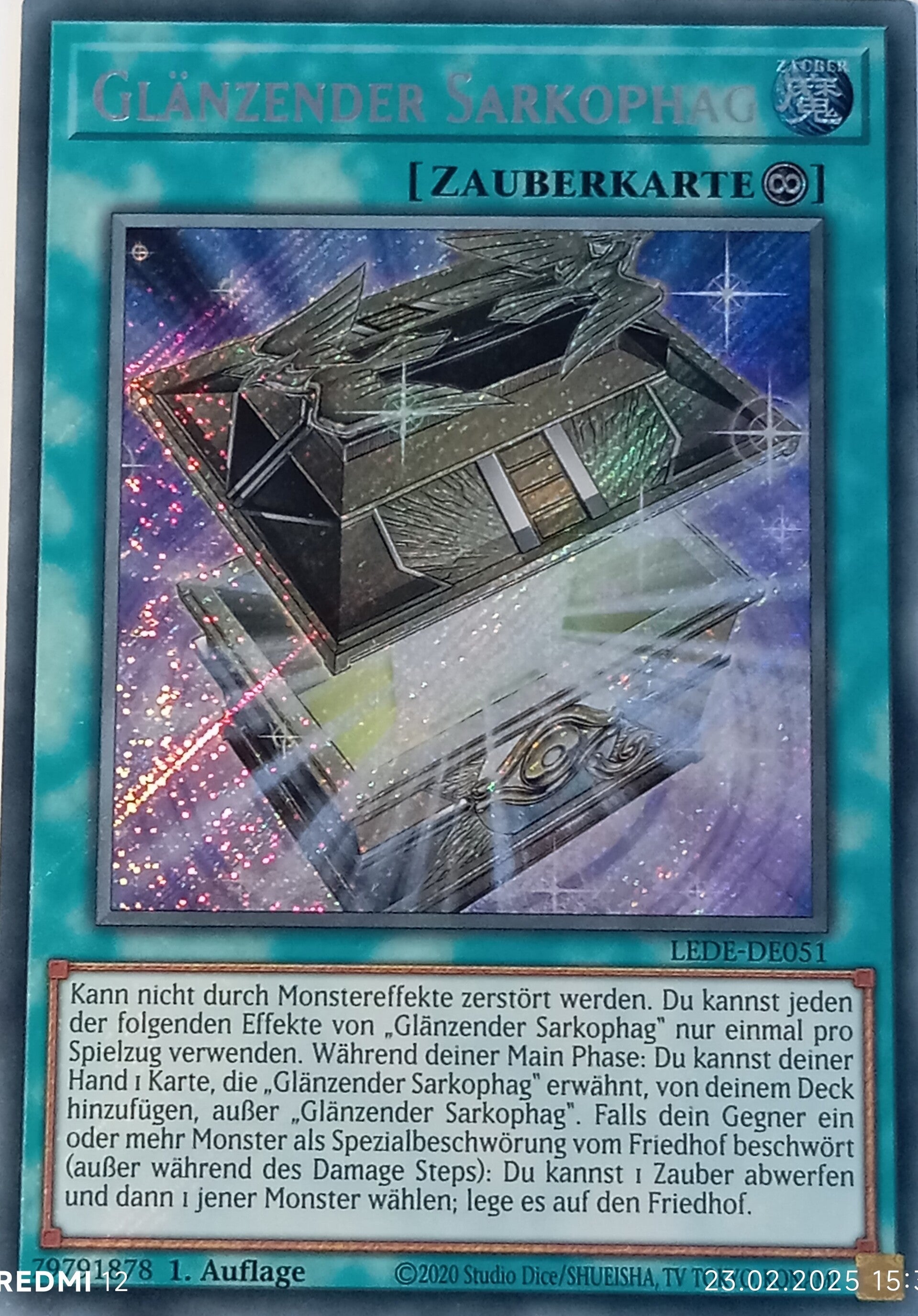 Glänzender Sarkophan LEDE-DE051