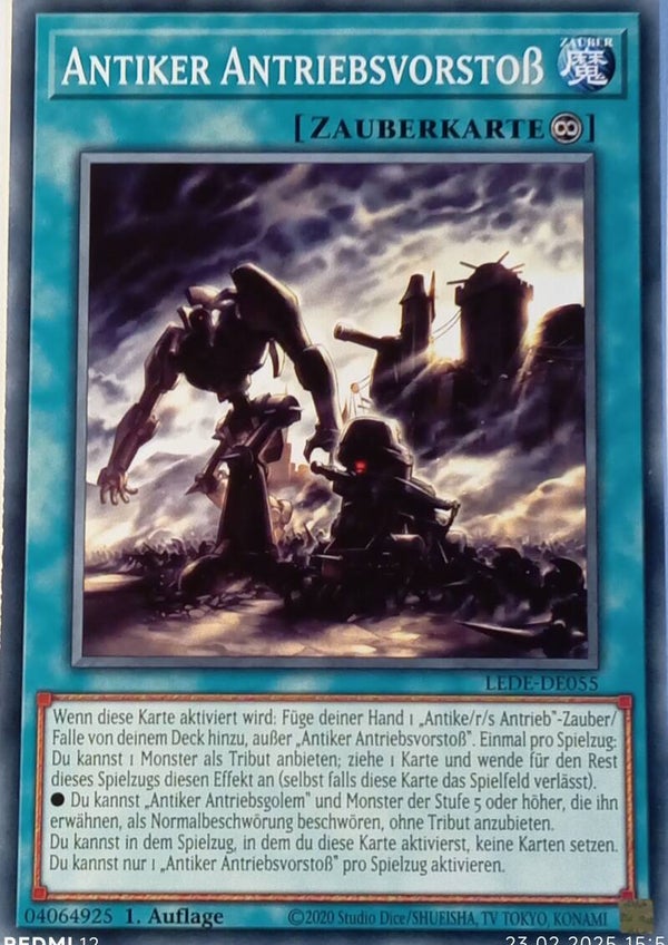 Antiker Antriebsvorstoß LEDE-DE055