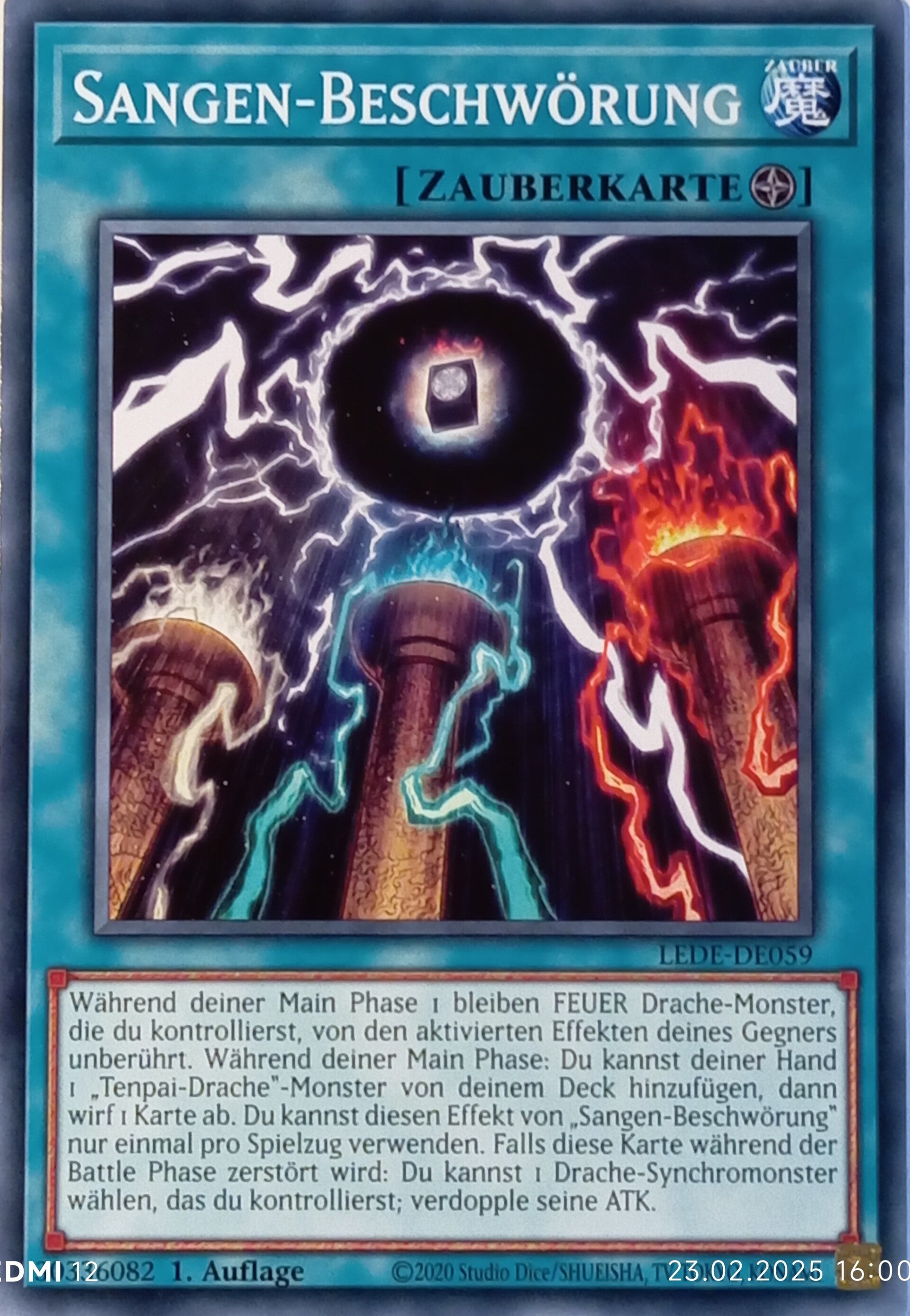 Sangen Beschwörung LEDE-DE059