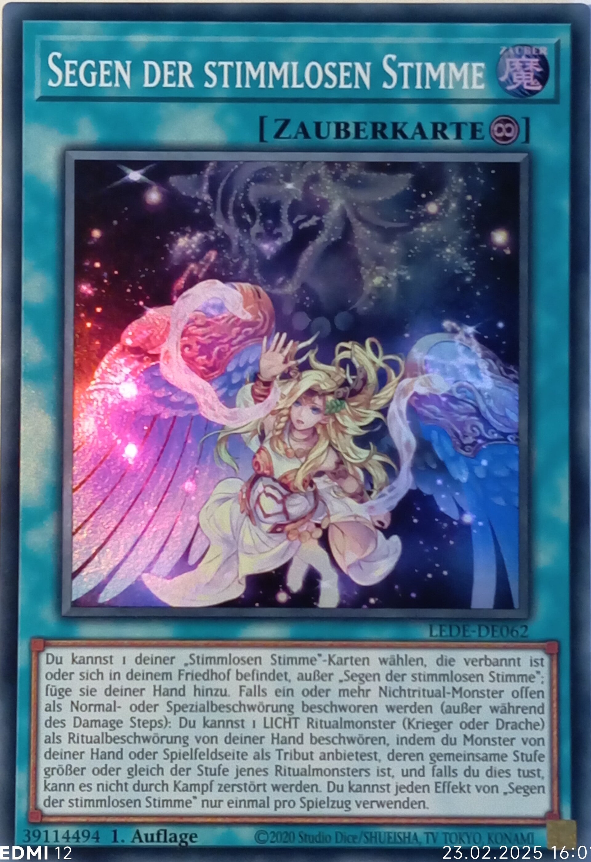 Sagen der stimmlosen Stimmen LEDE-DE062