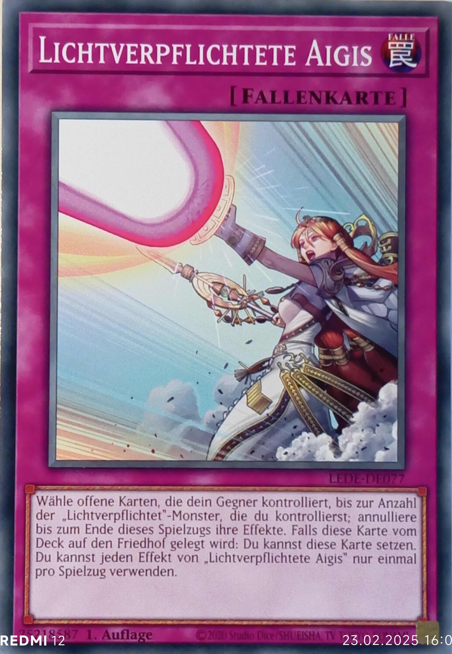 Lichtverpflichtete Aigis LEDE-DE077