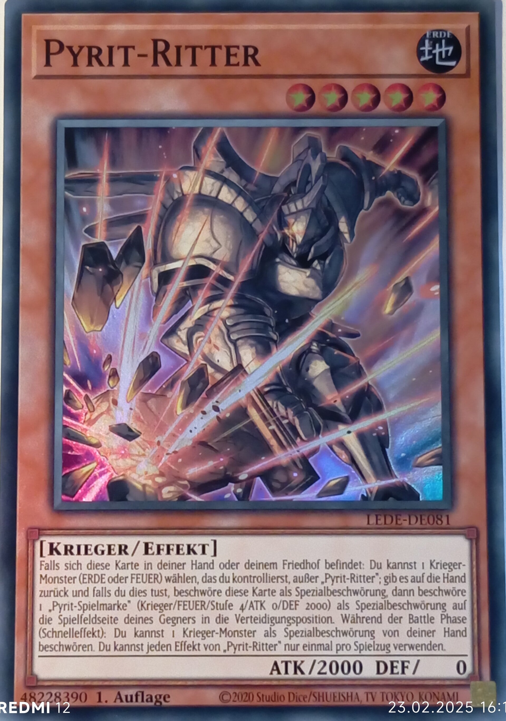 Pyrit Ritter LEDE-DE081