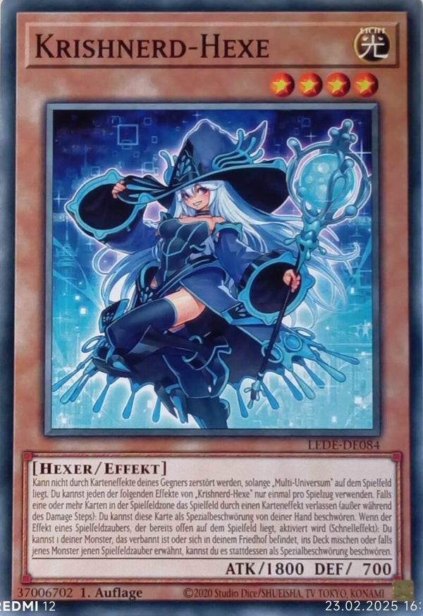 Krishnerd Hexe LEDE-DE084
